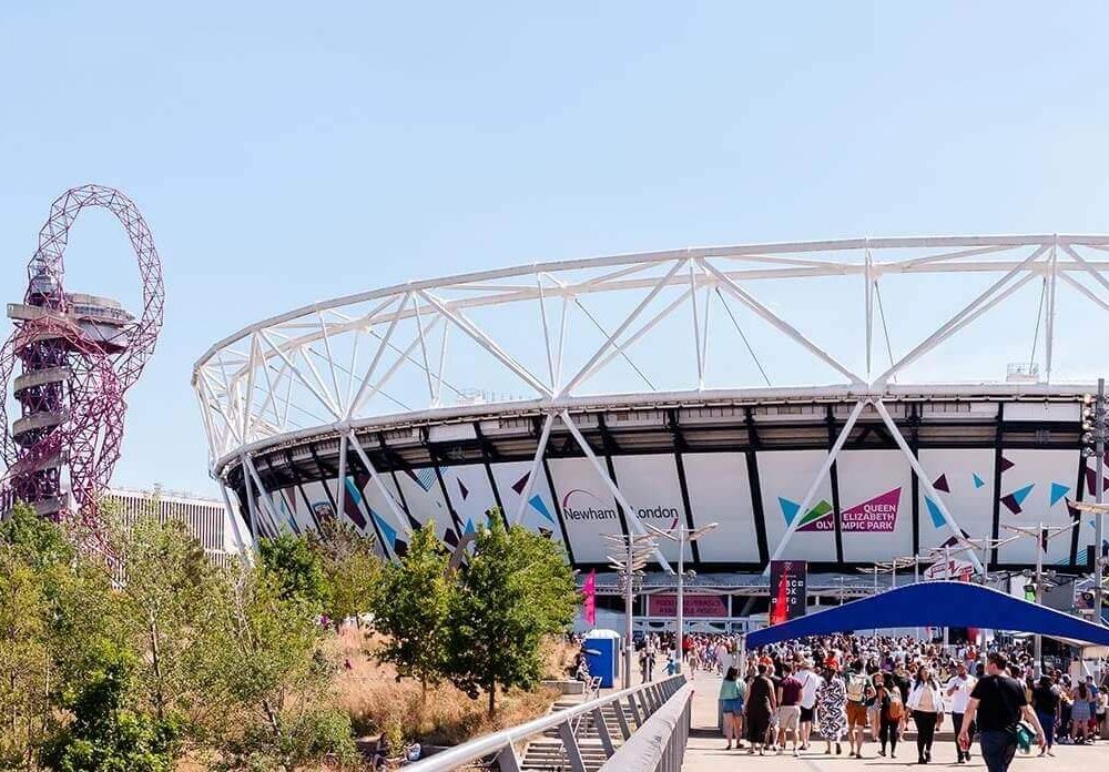 Olympic stadium in London