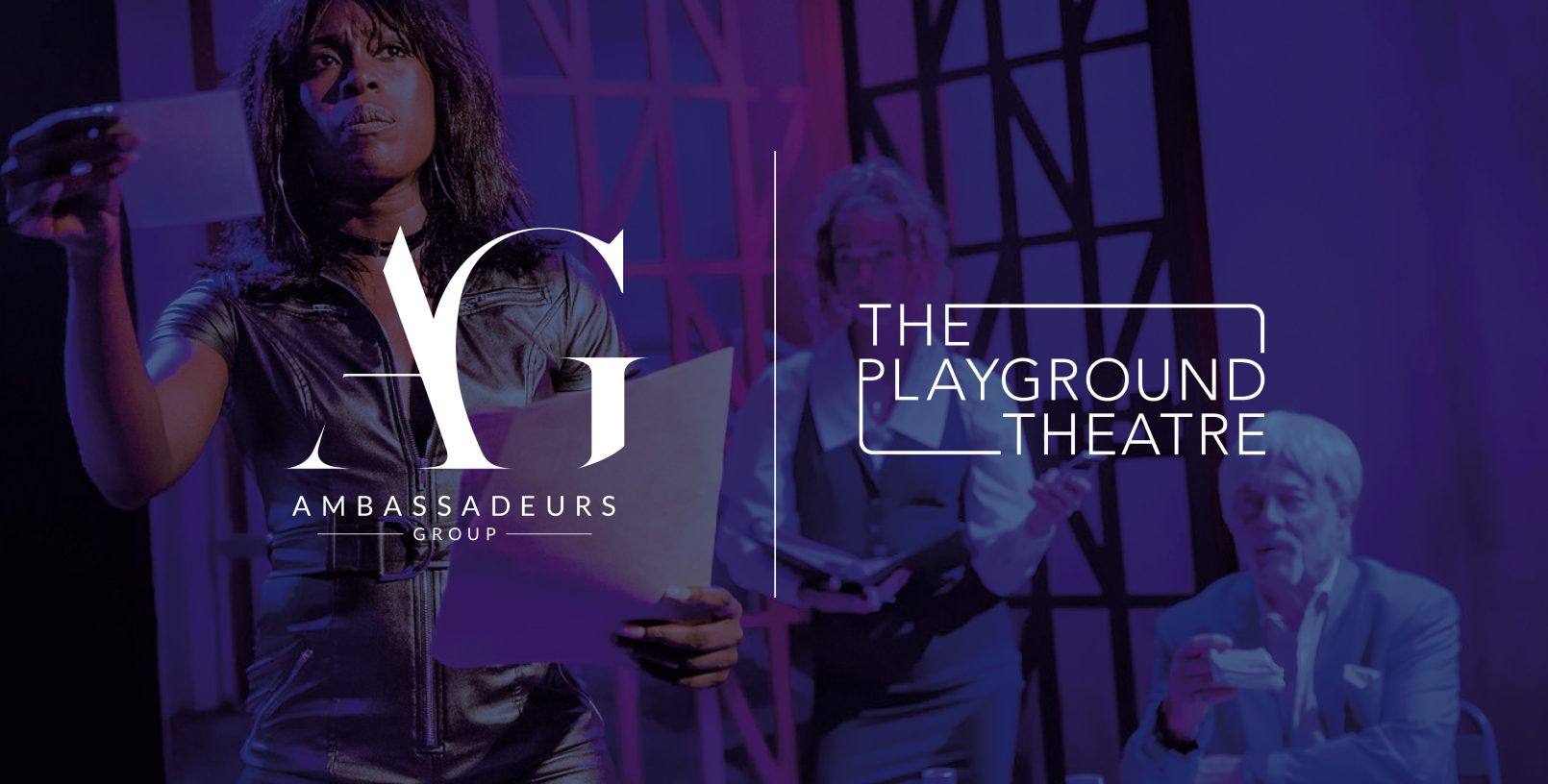 AG's The Playground Theatre banner.